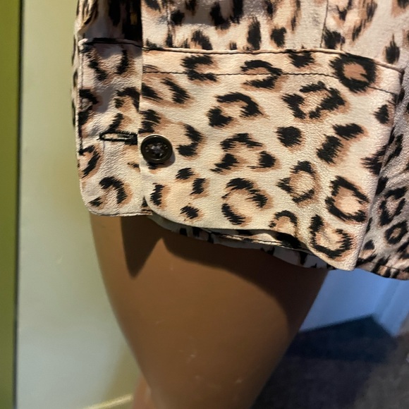 Equipment silk animal print tunic blouse - Picture 3 of 6